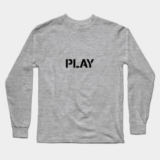 The Play Long Sleeve T-Shirt